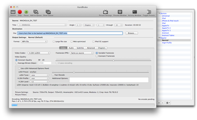 How to rip a DVD or Blu-ray Disc to Mac: HandBrake