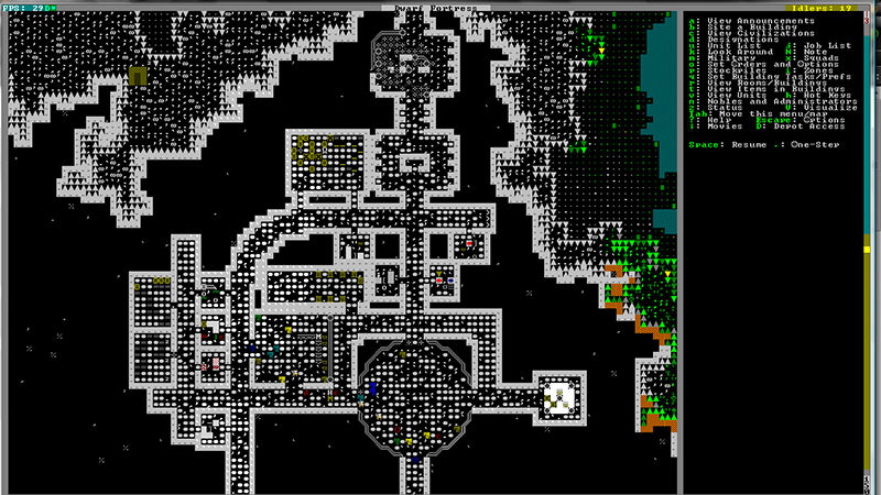 larger dwarf fortress ascii