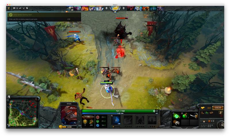 Best Mac games: DOTA 2