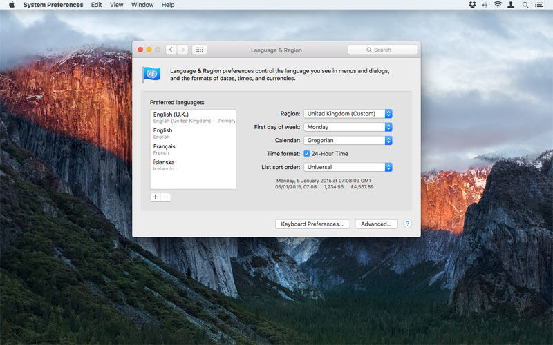 How to use System Preferences in macOS Sierra