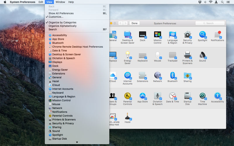 How to use System Preferences in macOS Sierra