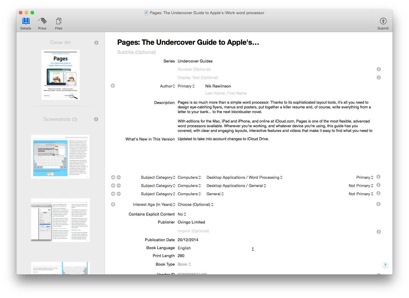 How to sell books on Apple's iBookstore Macworld