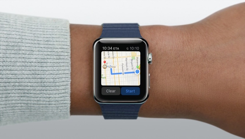 location of apple watch