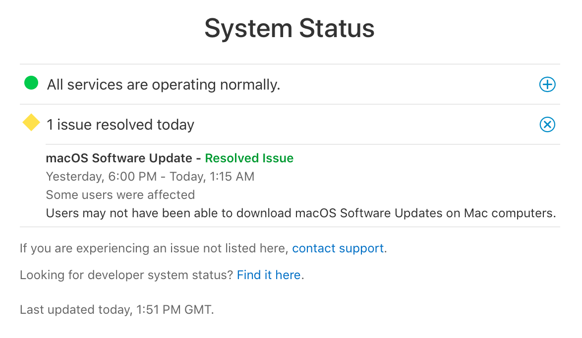 BUG: failed to download/update to new version (MacOS Catalina