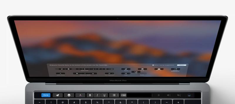 how to turn on macbook pro touch bar