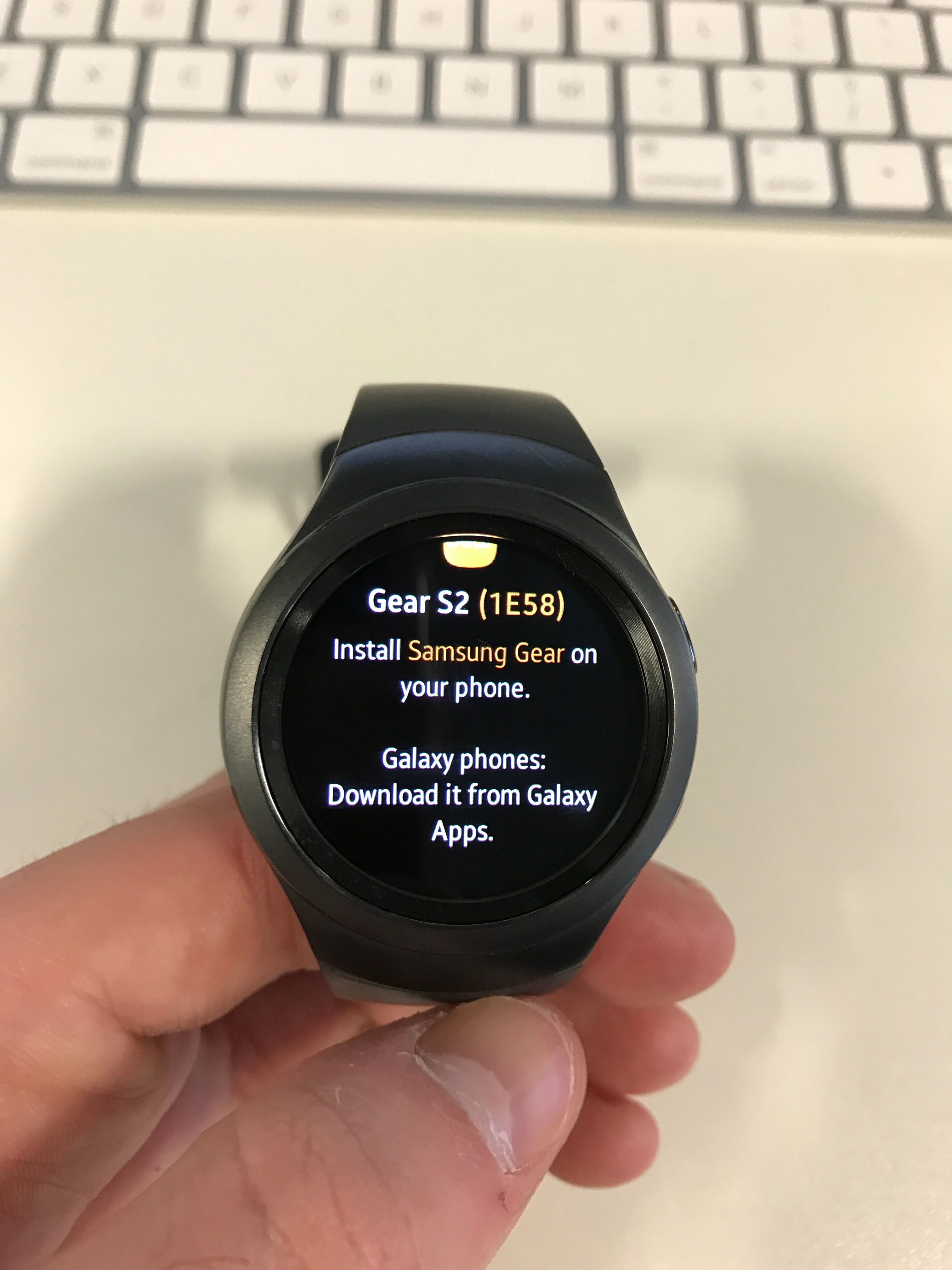 Samsung gear s2 connect sale to iphone