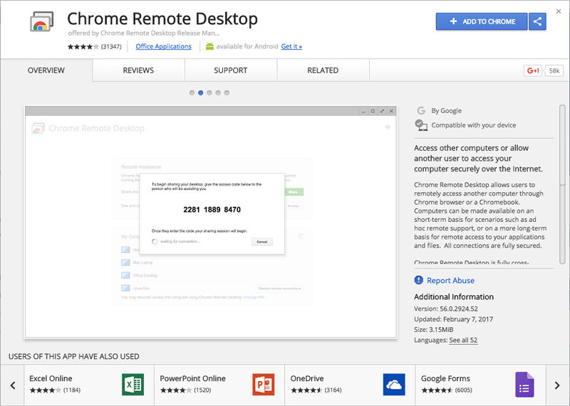 How to screen share Mac, iPhone & iPad: Chrome Remote Access