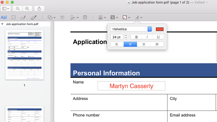 how to edit a pdf on mac in word