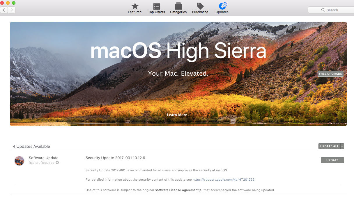 How to speed up Safari: Update macOS