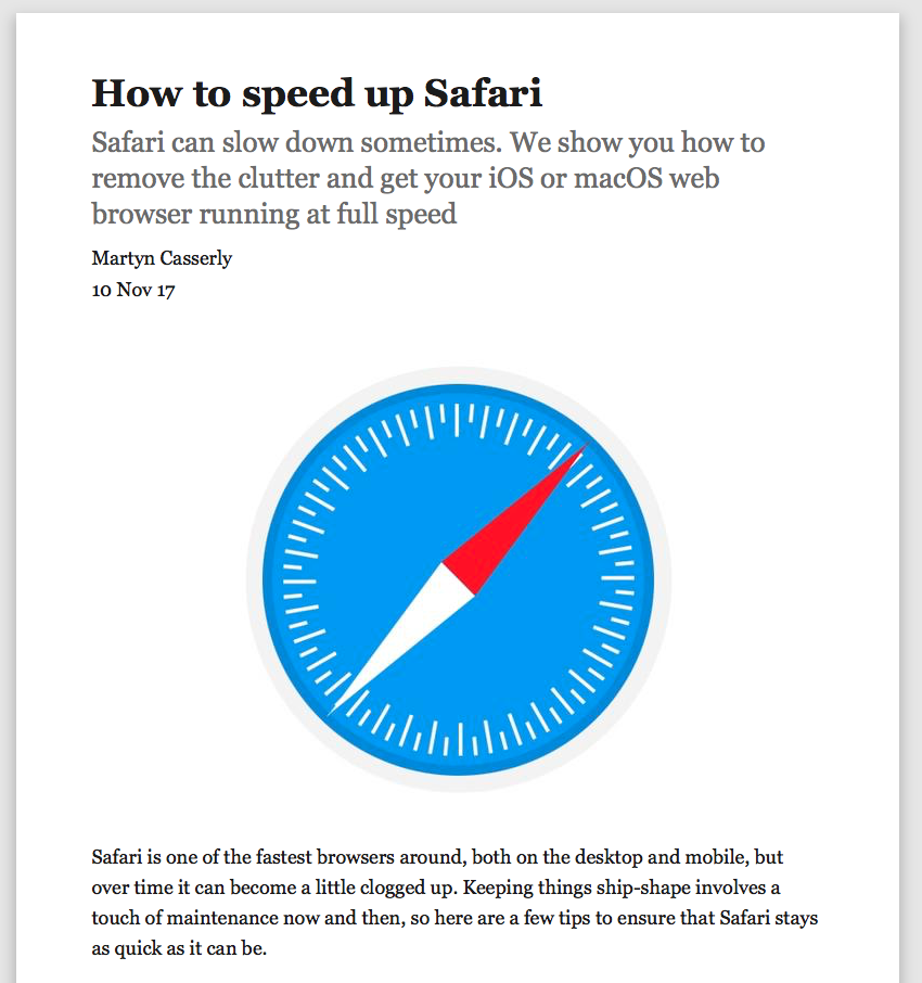 how to update safari settings