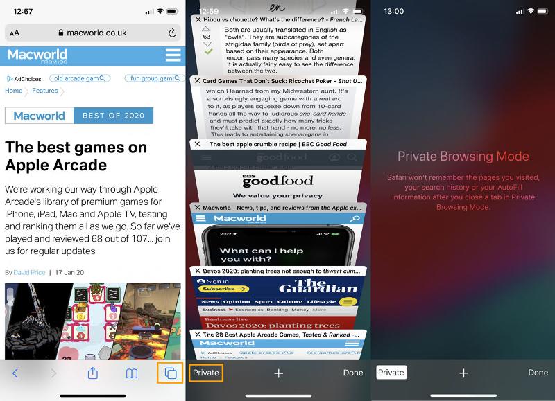 How to turn on private browsing on iPhone & iPad