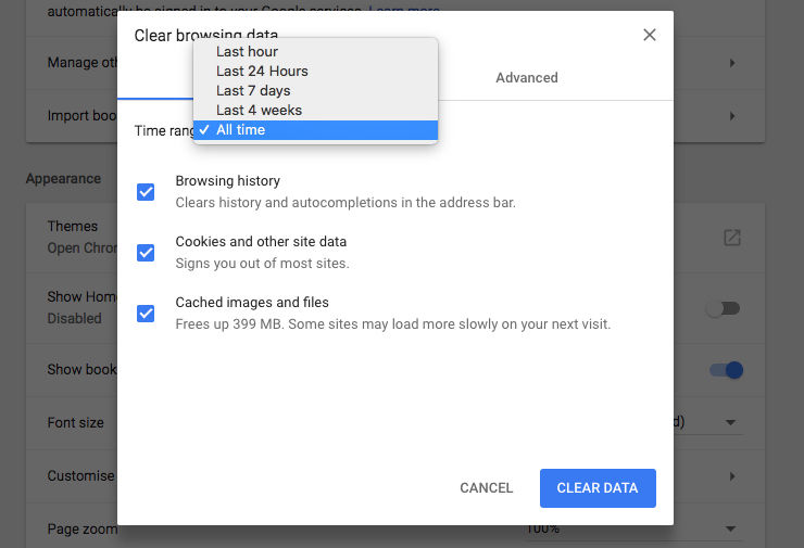 How to delete web browsing history on Mac: Chrome