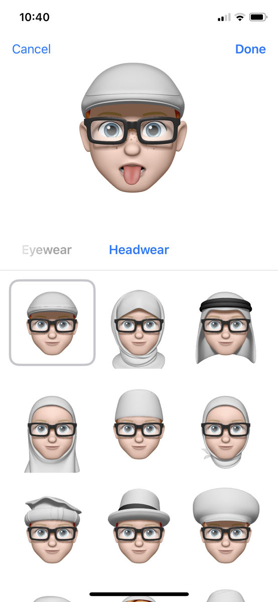 How to make a Memoji: Editing