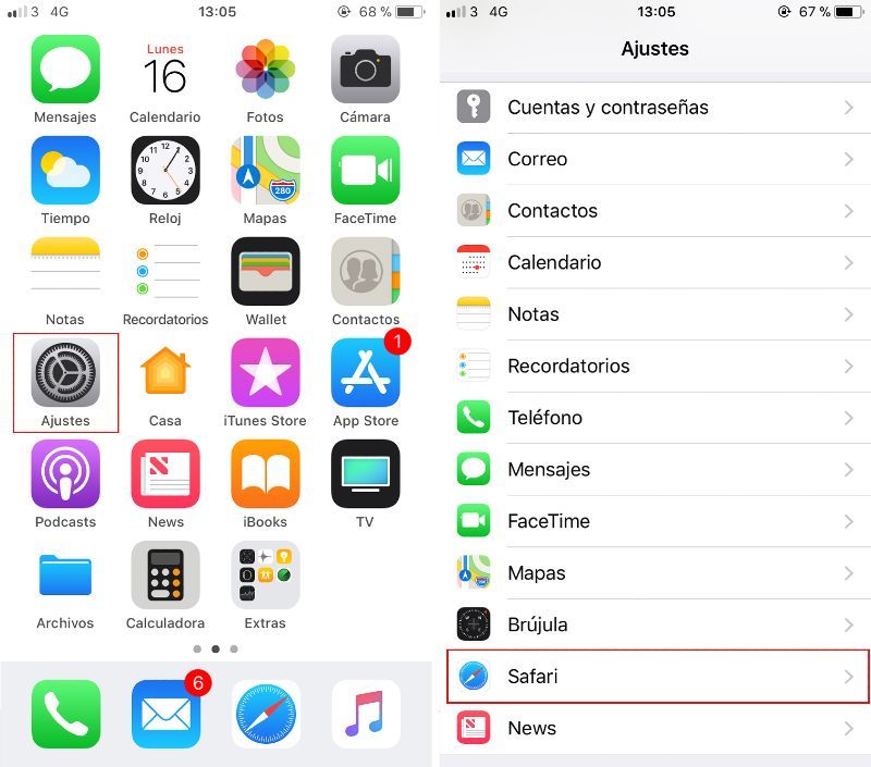 quitar anuncios safari iphone