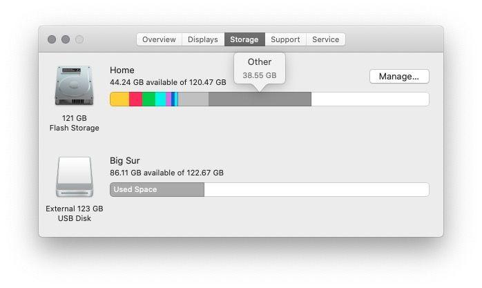 how to clear hard disk space on mac