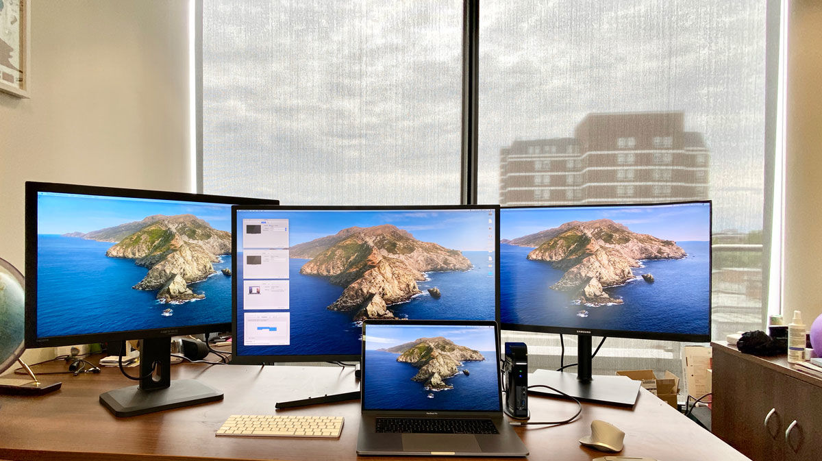 macbook pro multiple monitors