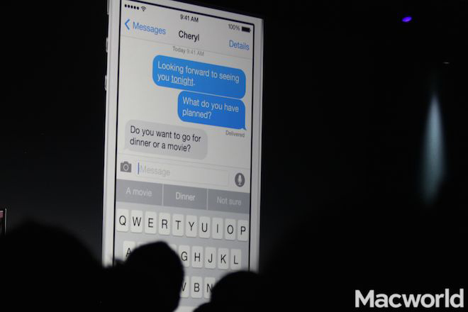 iOS 8 review: QuickType predictive typing iOS 8 review: QuickType predictive typing