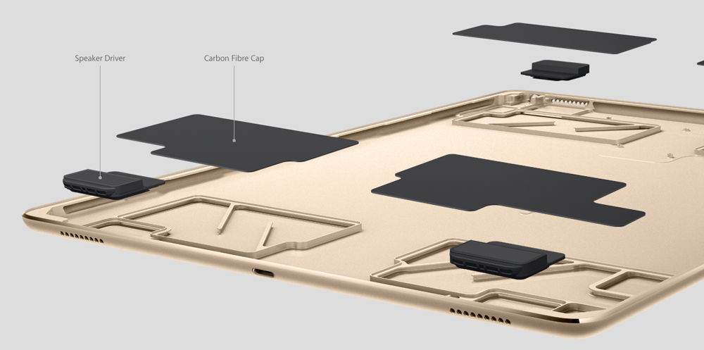 iPad Pro vs iPad Air 2 comparison: Speakers