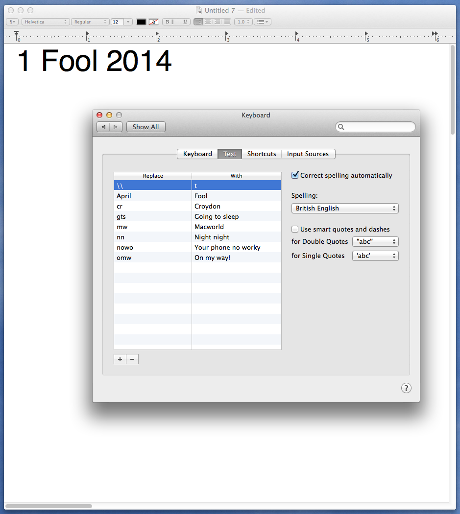 April Fool's Day Pranks: Replace April with Fool