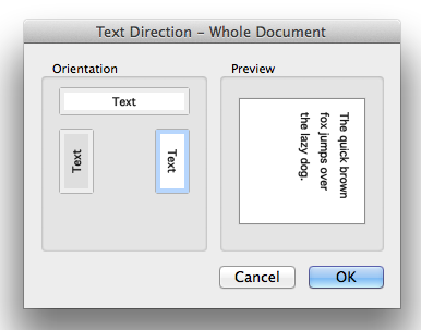 April Fool's Day Pranks: Turn text on its side
