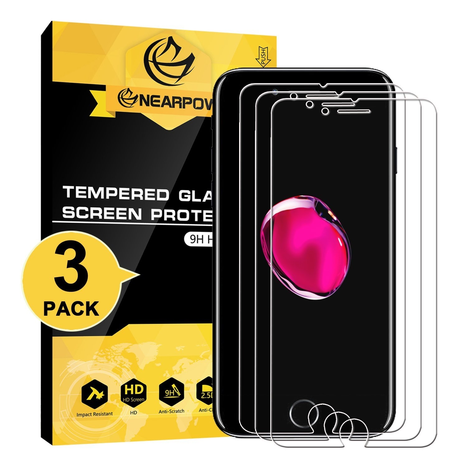 Nearpow Crystal Clear Screen Protector