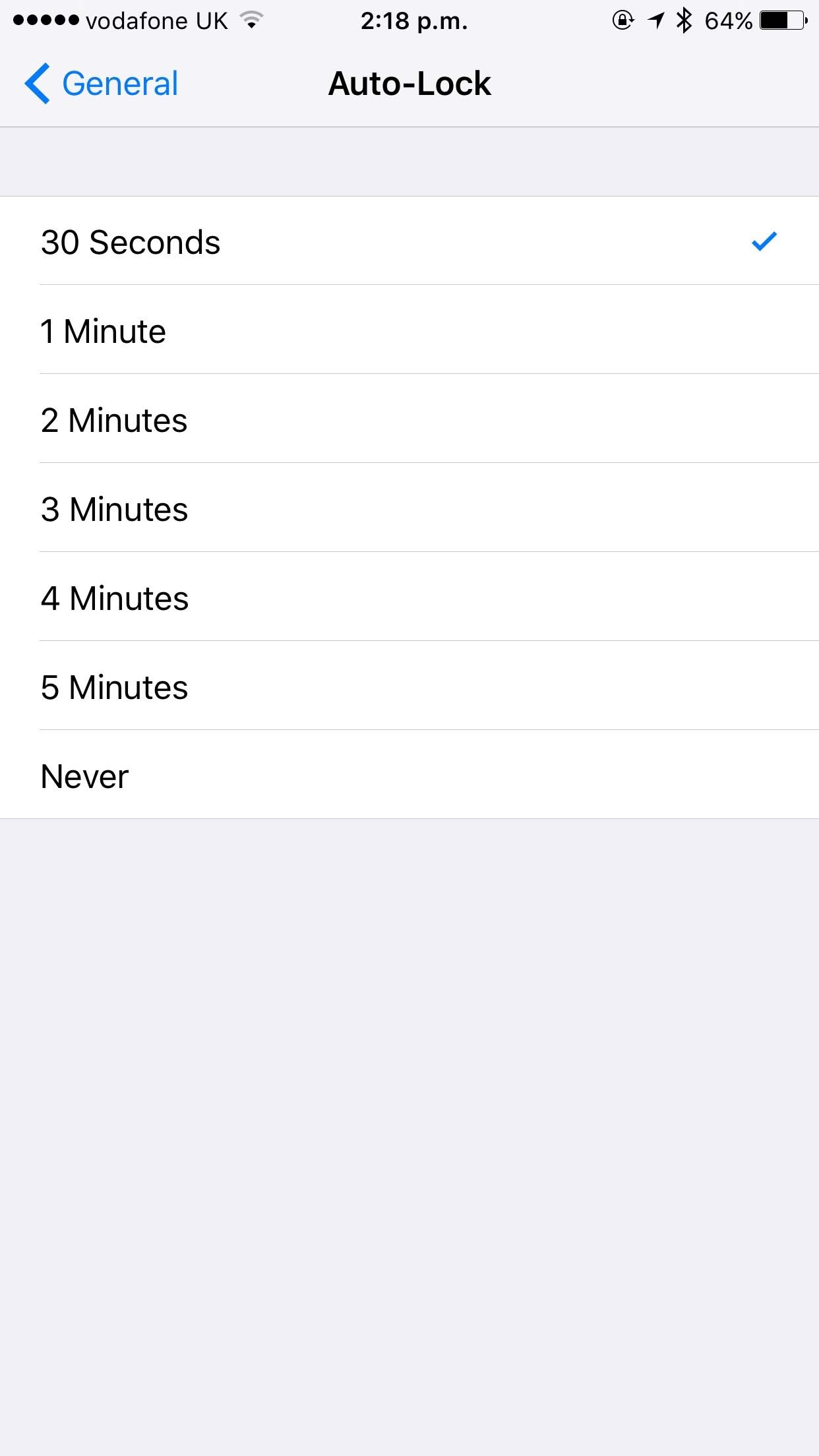 Time-out quicker