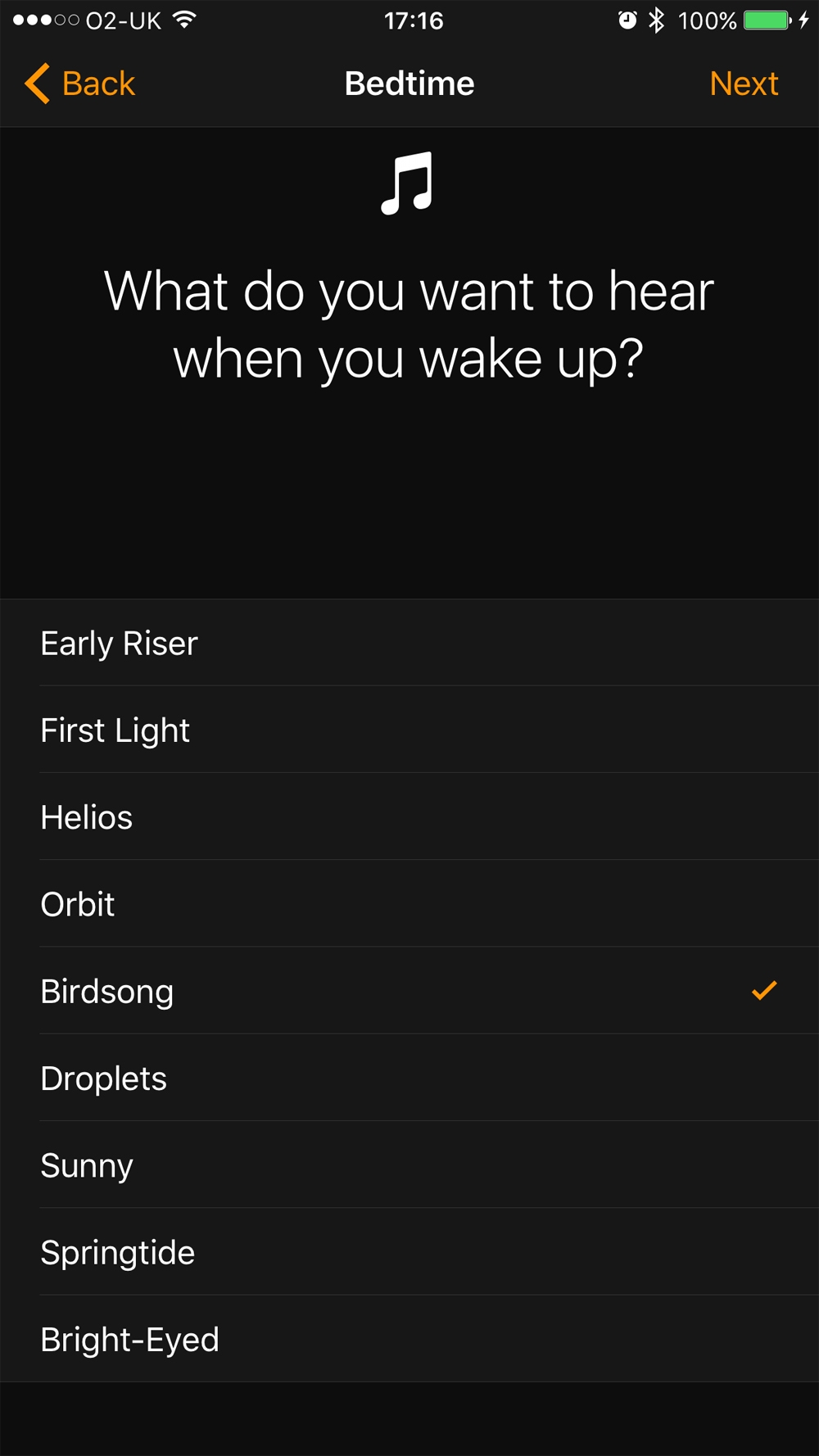 How to set up and use Bedtime in iOS 10: Wakeup sounds