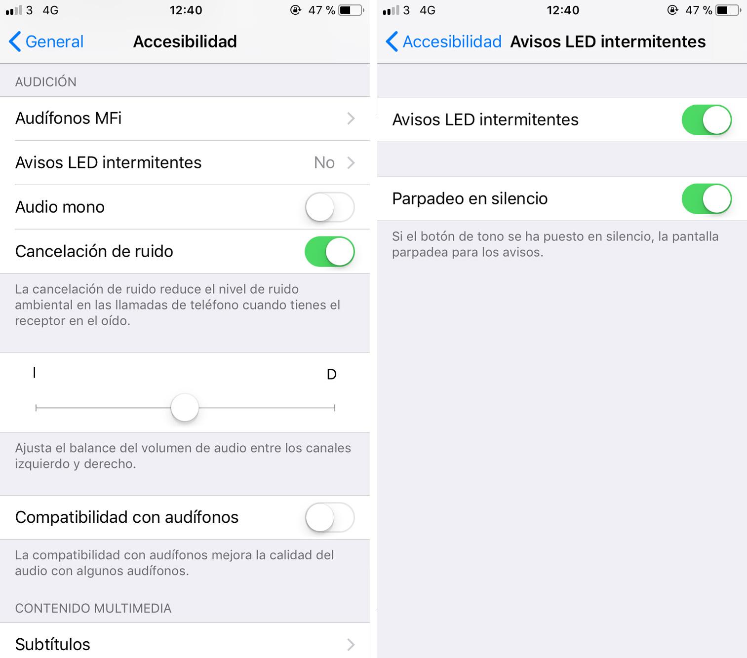 10. Configura tu flash para que parpadee cuando recibes un mensaje