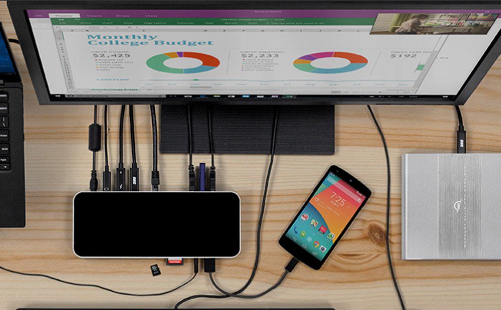 OWC Thunderbolt 3 Dock - ports aplenty