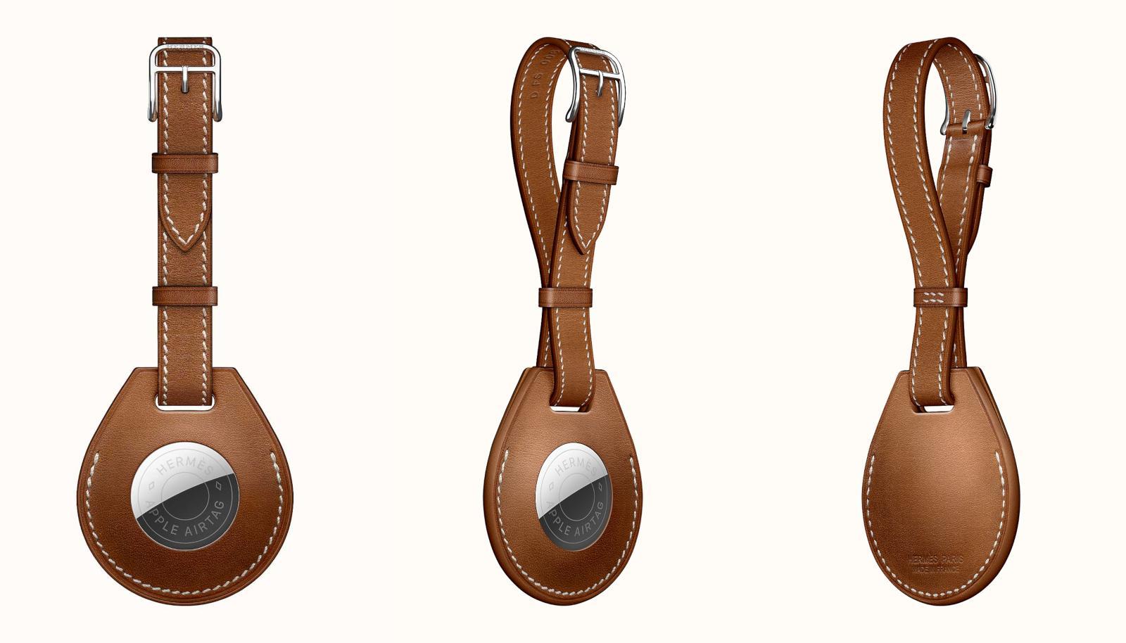 Etiqueta para equipaje de Hermès para el AirTag - Mejor etiqueta para equipaje de lujo