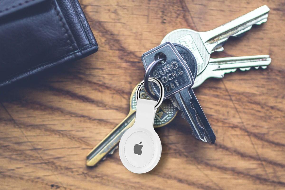 Llavero protector de Olixar para el AirTag - Mejor llavero barato para AirTag